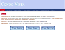 Tablet Screenshot of condovista.com